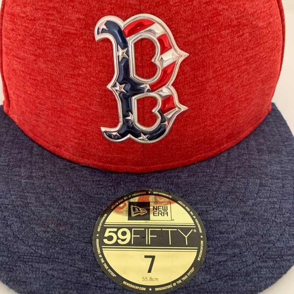 NEW ERA 59FIFTY “America” Boston Red Sox hat, size 7 55.8cm - Picture 9 of 12